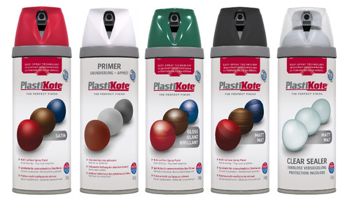 Spray paint plastikote - paint, twist