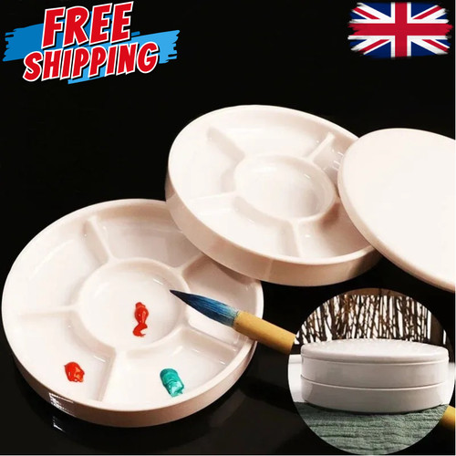 Porcelain round palette - palette, with