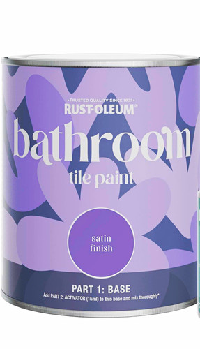 Rust oleum satin bathroom tile - satin,