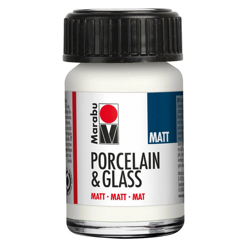 Marabu porcelain glass paint - porcelain, &