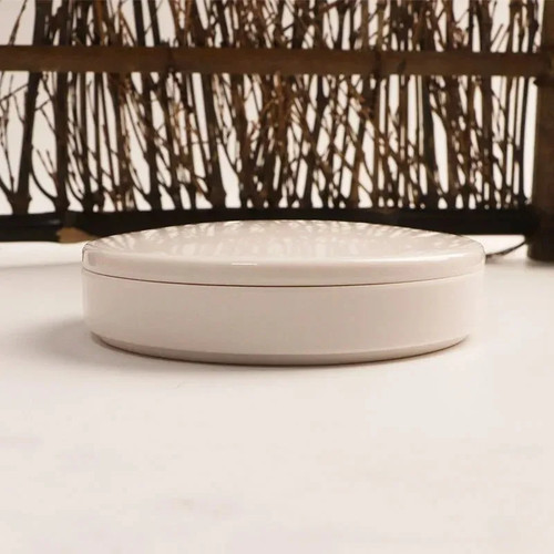 Porcelain round palette - porcelain, with